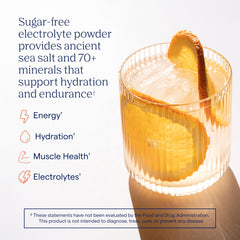Full-spectrum minerals in ZeroLyte support balanced hydration