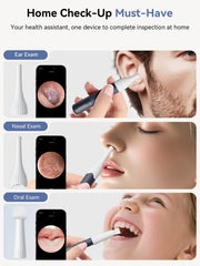 ZERONDER I35R home-use endoscope stores images for doctor review.