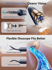 ZERONDER I35R painless ear tweezers for debris removal.