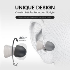 Zeroplus earplugs three sizes fit for personalized comfort during sleep.