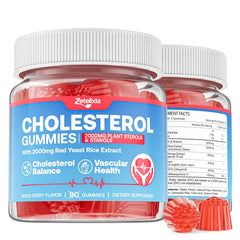 Zetelixia Cholesterol Gummies bottle for a simple daily heart health routine.