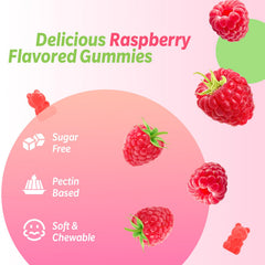 Zetelixia Bottle label highlighting magnesium glycinate gummies