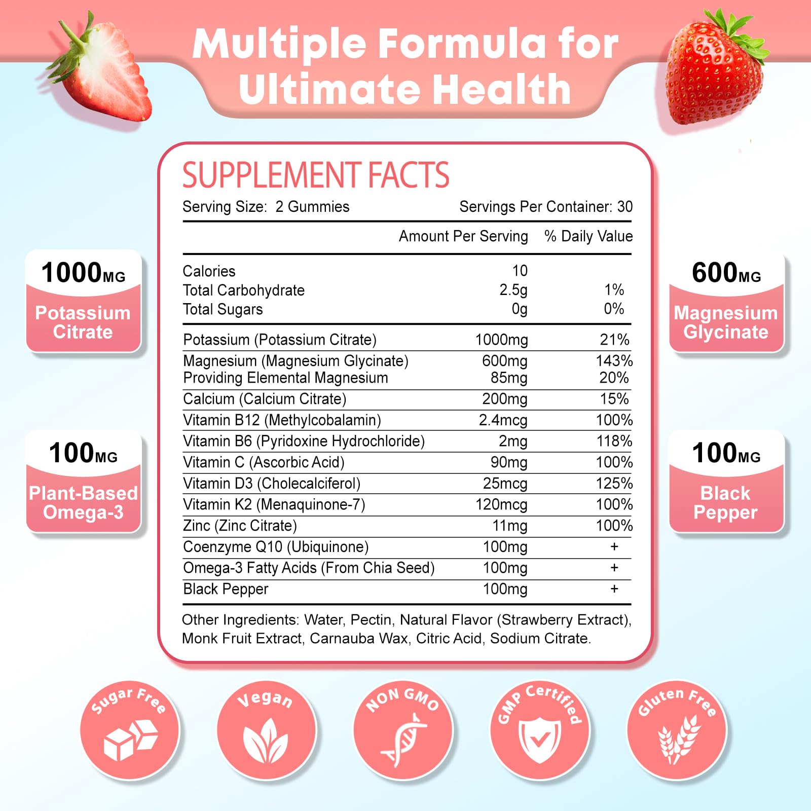 Zetelixia label close-up highlighting key ingredients and quality