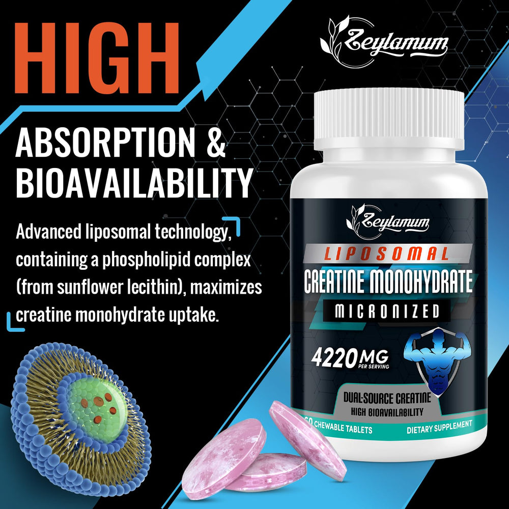 Zeylamum chewable tablet held in hand, showing easy, mess-free intake.