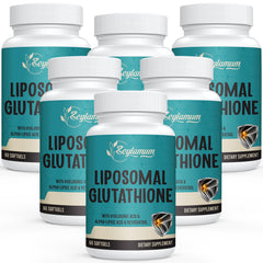 Zeylamum liposomal glutathione softgels bottle with high-absorption formula for daily antioxidant support