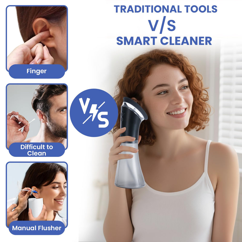 ZEYORA dual tank hygiene system keeps water separate for mess-free sessions.
