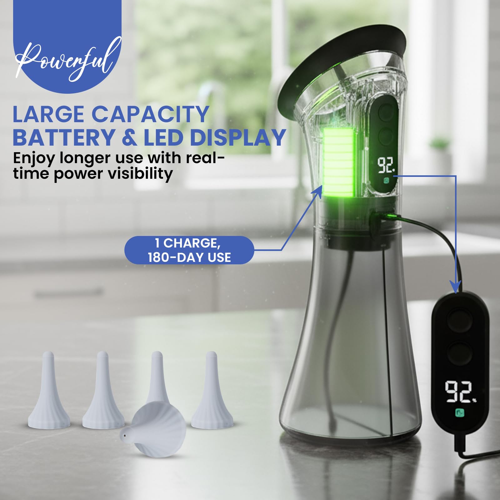 ZEYORA family-friendly device suitable for adults and kids.