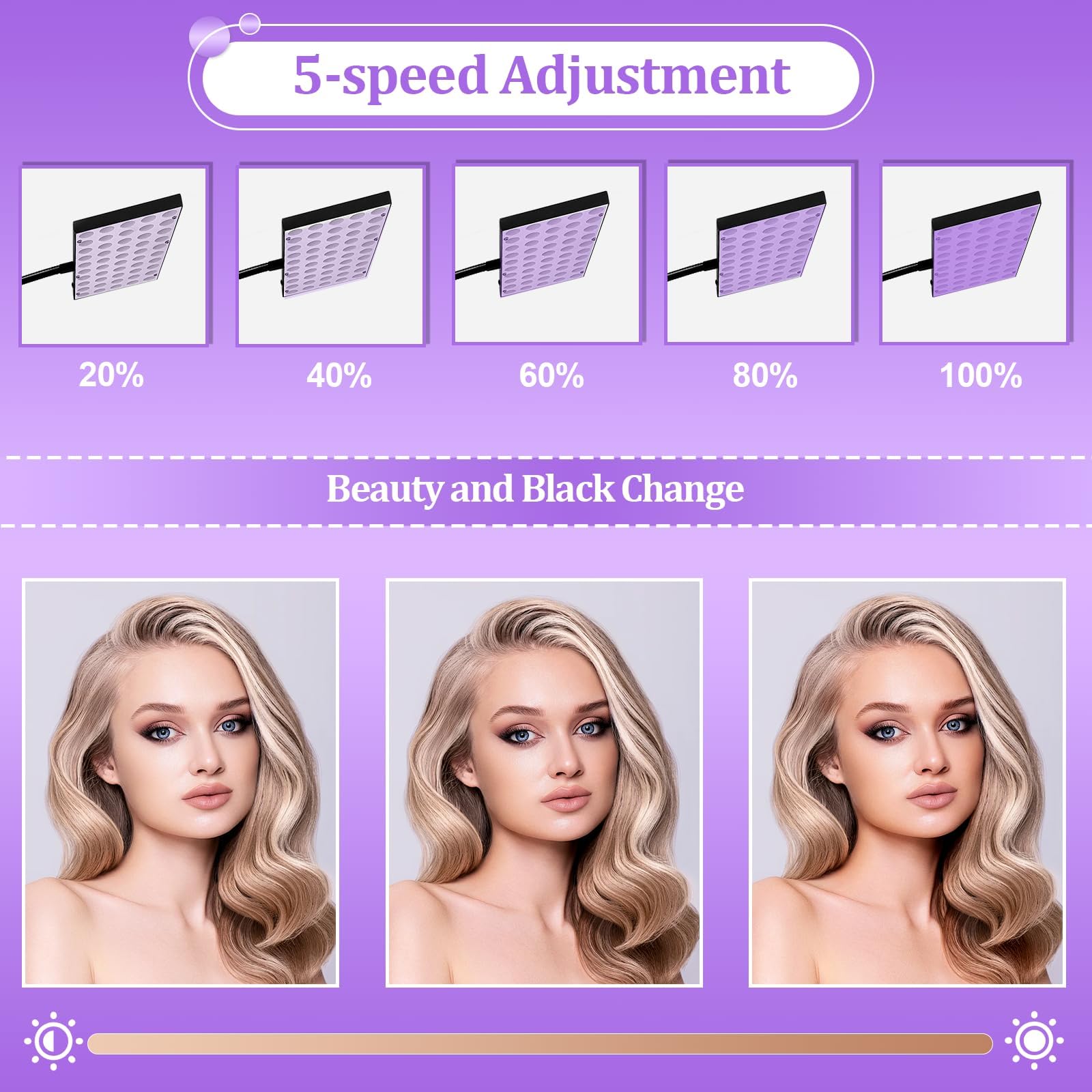 ZGHQHCDRH tanning lamp with easy setup for effortless daily routines.