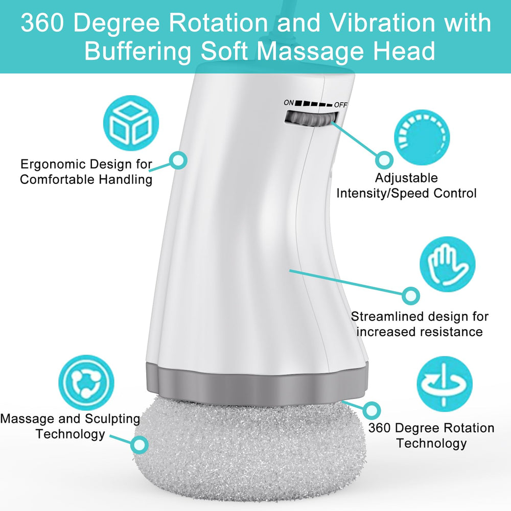 ZhanHao device on waist for improved massage and circulation