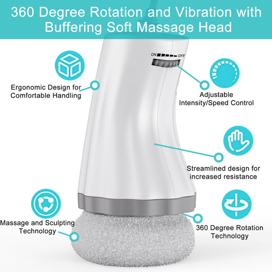 ZhanHao device on waist for improved massage and circulation