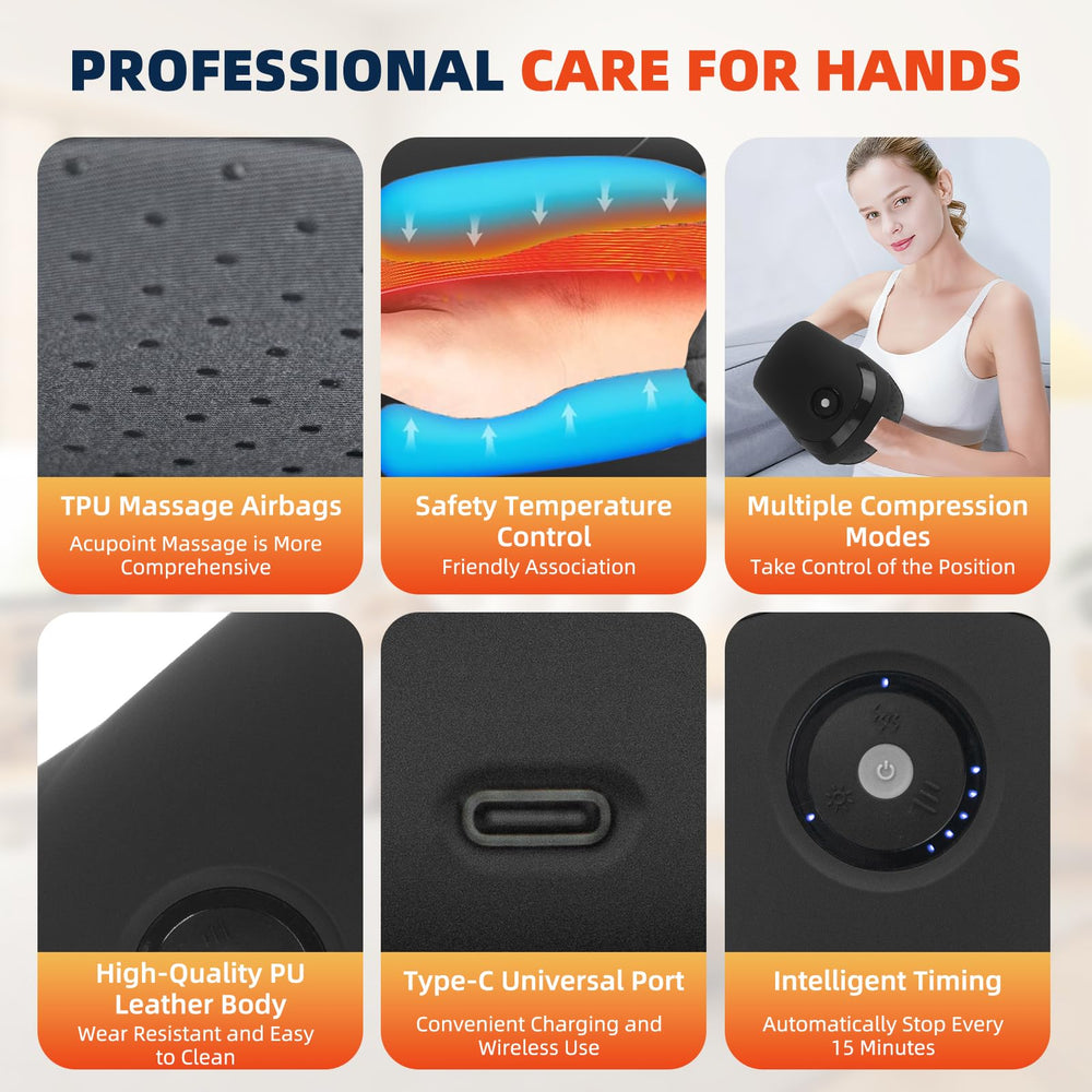 ZhanHao heat and air pressure therapy relieves stiffness