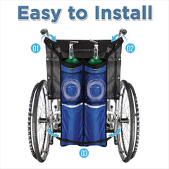 ZHEEYI easy-install clasps ensure a quick, tool-free attachment.