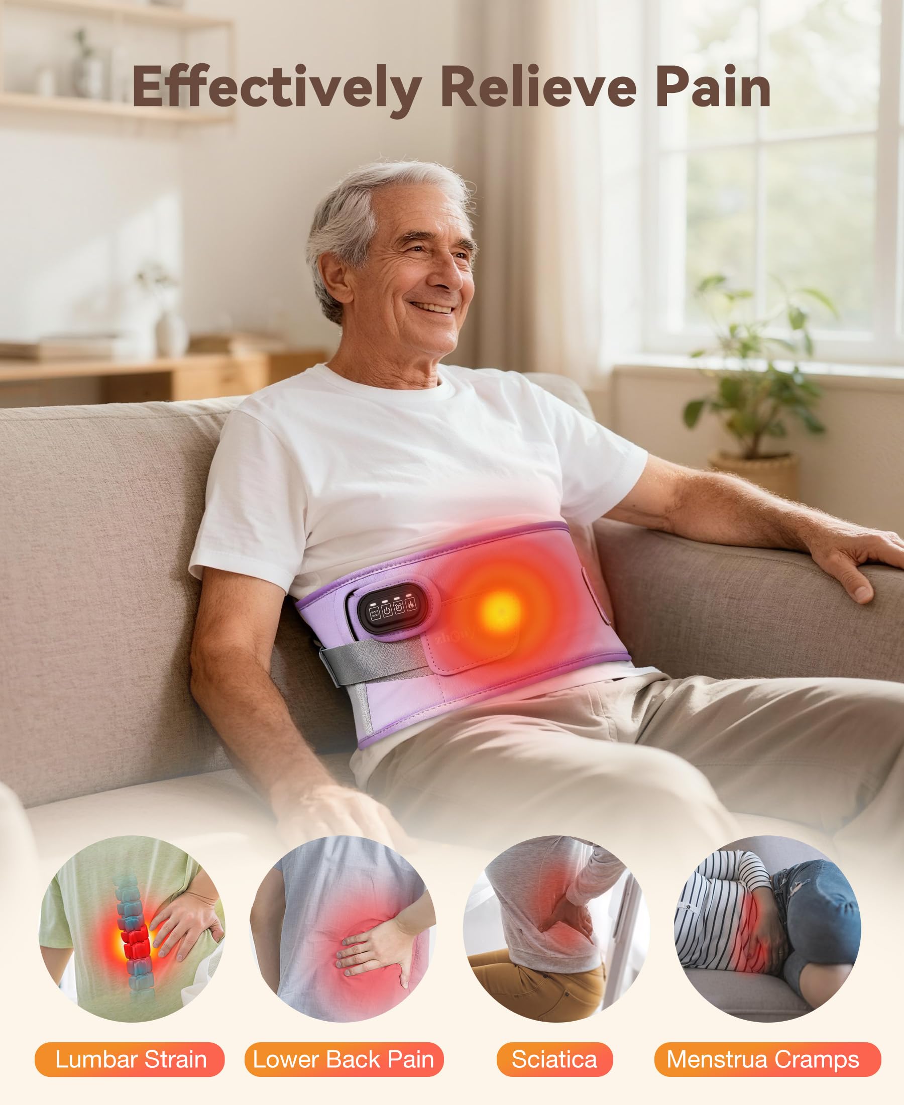 ZHENYEMEI three-speed vibration for soothing massages