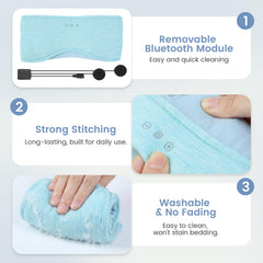ZHENYEMEI Bluetooth 5.4 sound quality for clear, relaxing audio.