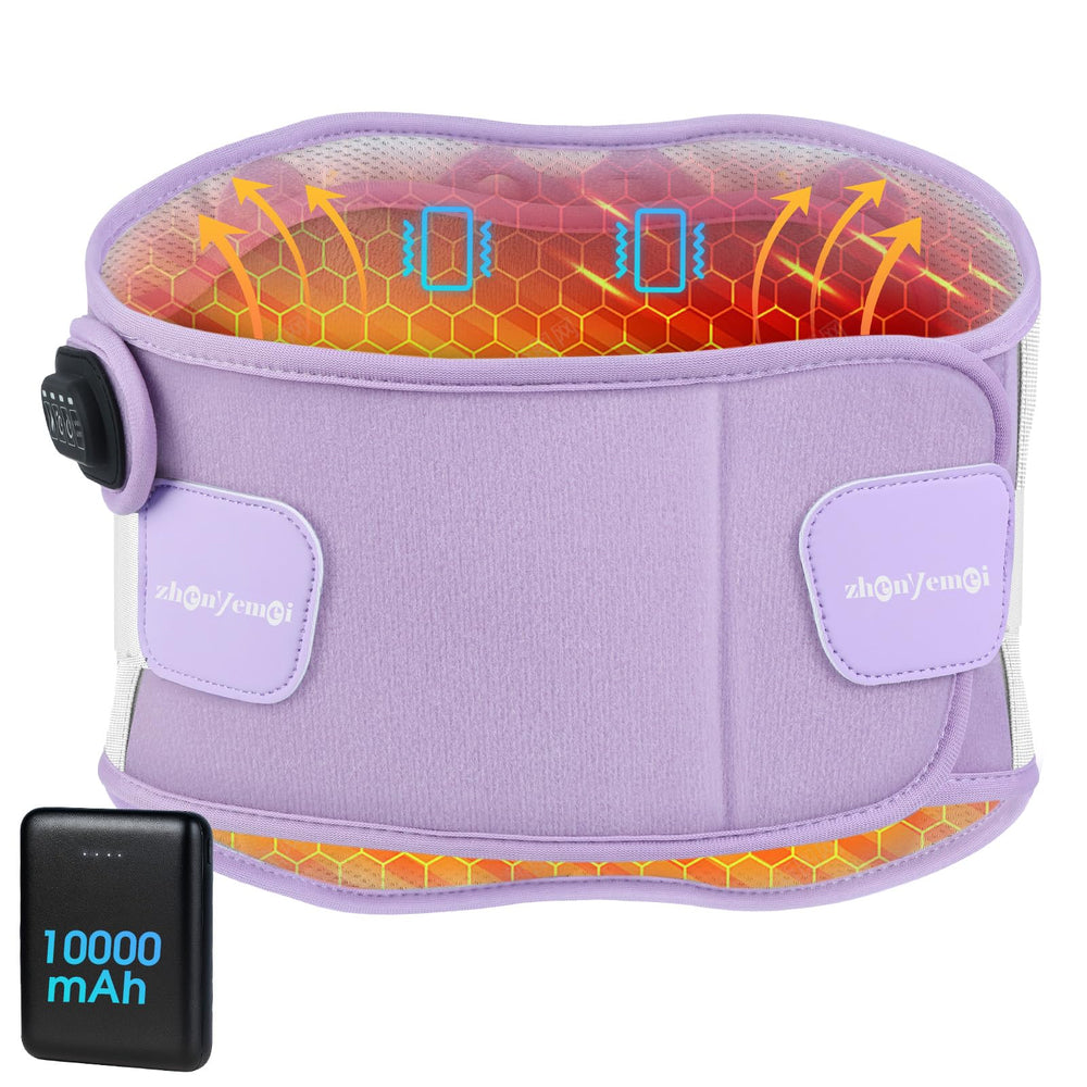 ZHENYEMEI cordless back pad shown for portable comfort during daily tasks