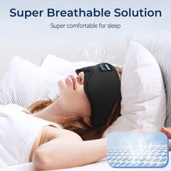 ZHENYEMEI 3D design blocks light for total darkness and eye comfort