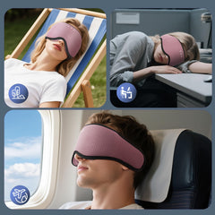 ZHENYEMEI pink sleep mask makes a stylish unisex gift.