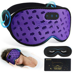 ZHENYEMEI Sleep Mask 3D Contour for zero pressure eye comfort.