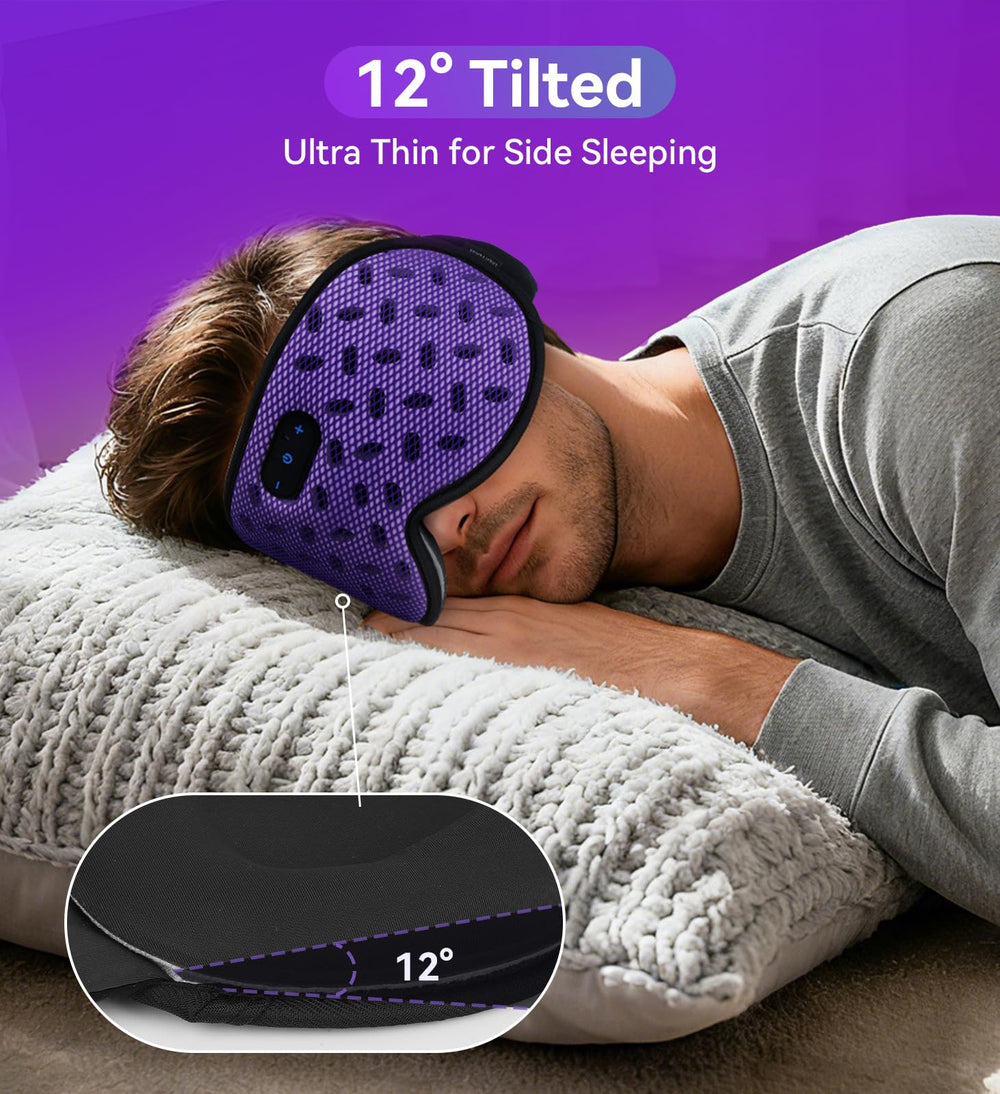 ZHENYEMEI Sleep Mask Removable Cup enables easy cleaning.