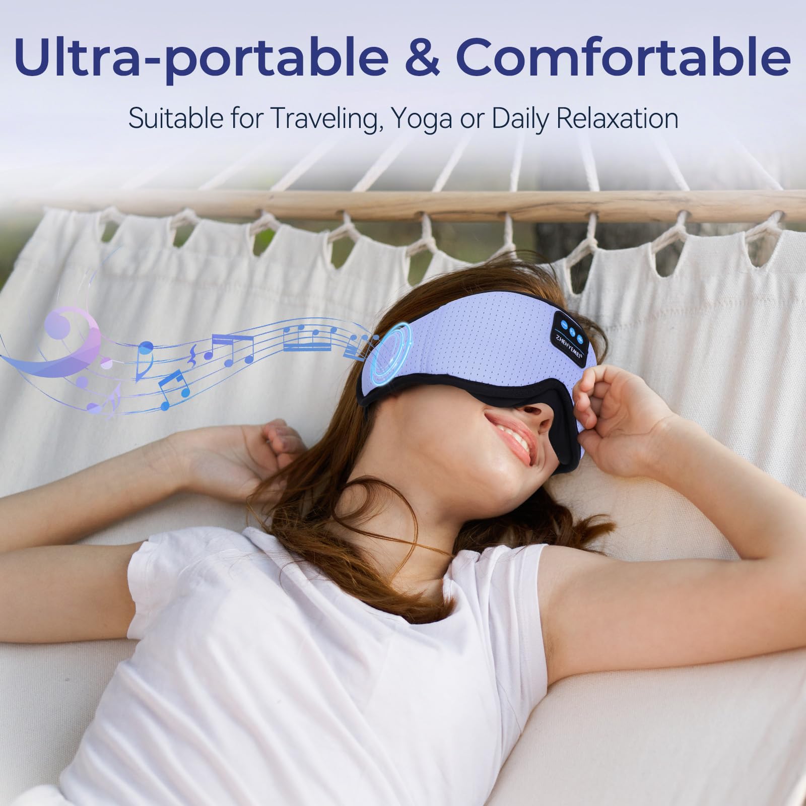 ZHENYEMEI side-sleeper-friendly 3D fit for comfort.