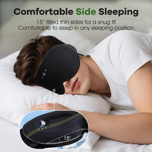 Zhenyemmei Bluetooth headphones integrated with mask deliver immersive HD stereo.
