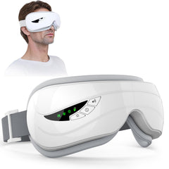 ZHHBLJ eye massager front view showing heat and compression for soothing relief.