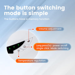 Rechargeable battery powers several days of 15-minute sessions.