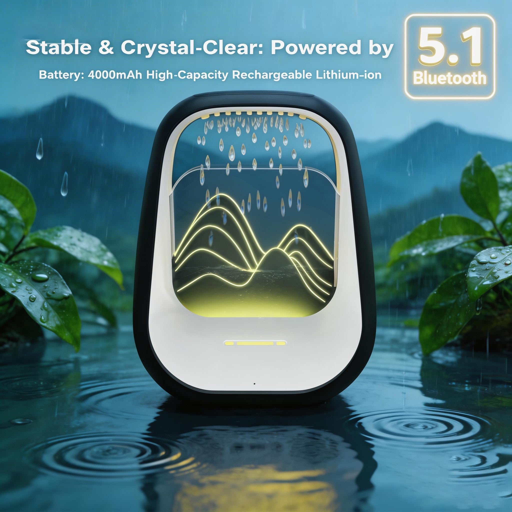 Zhmmmlgj elegant waterfall-inspired design doubles as decor.