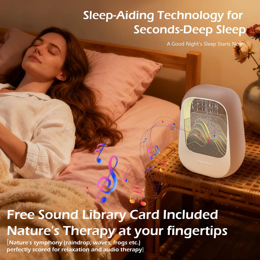 Zhmmmlgj Raindrop humidifier function in action for gentle room humidity.