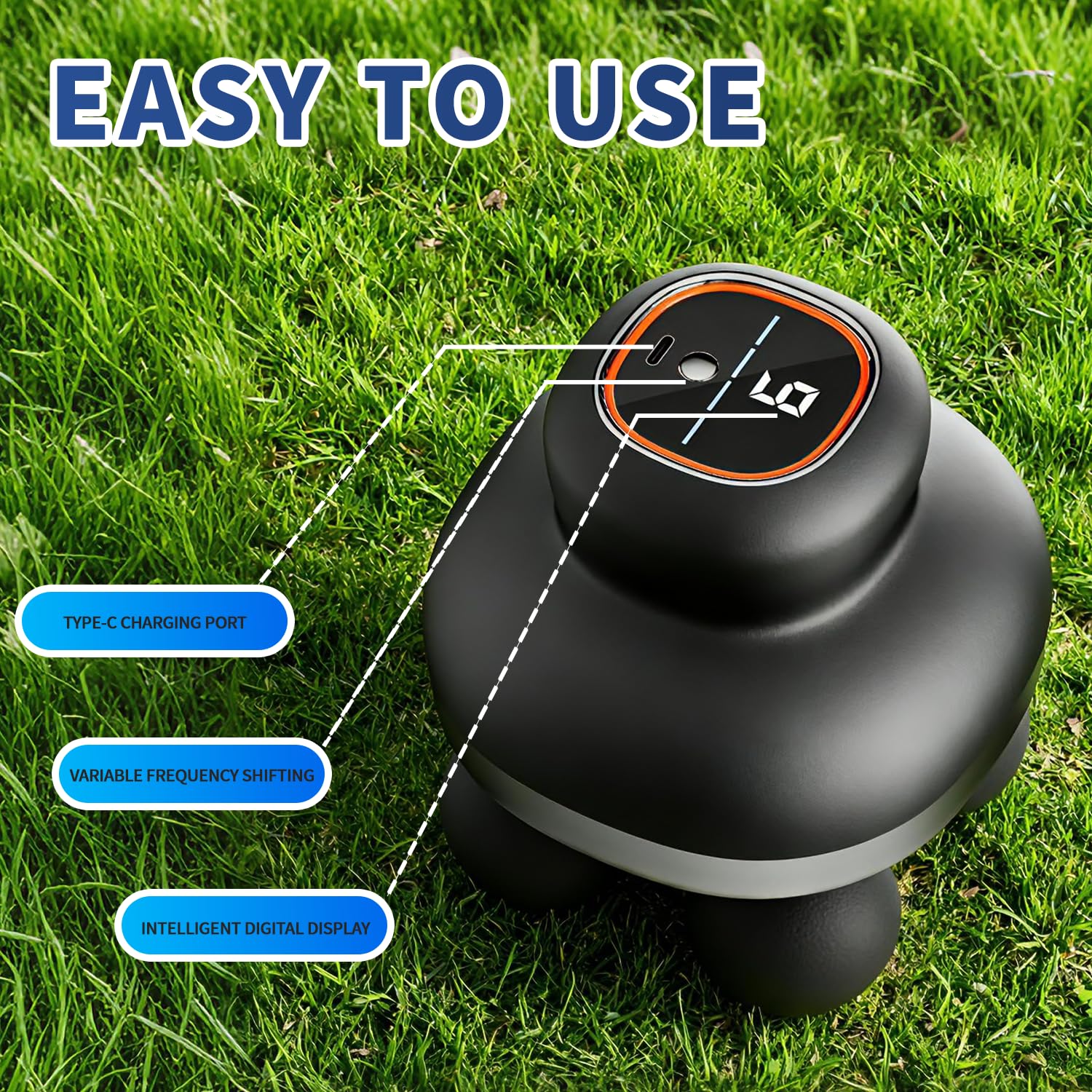 The zhnyxsk Deep Tissue Massage Gun compact case facilitates travel-friendly recovery.