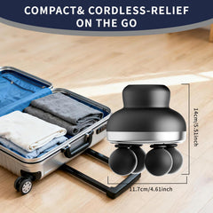 The zhnyxsk Deep Tissue Massage Gun low-noise motor provides quiet operation.