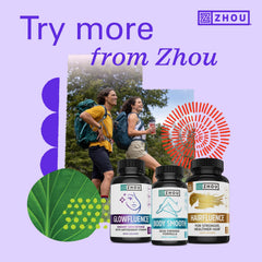 ZHOU Body Smooth vitamin C icon suggesting collagen-friendly skin benefits.