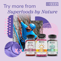 ZHOU Colostrum Gummies 60 gummies per bottle for long-lasting supply.