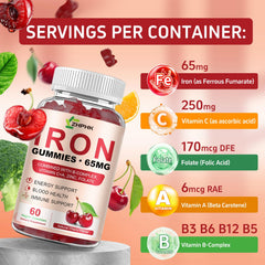 Gummies arranged in a glass jar for a tasty supplement routine