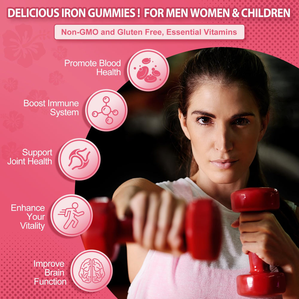 ZHPHK Iron Gummies third-party testing seal signals purity and safety