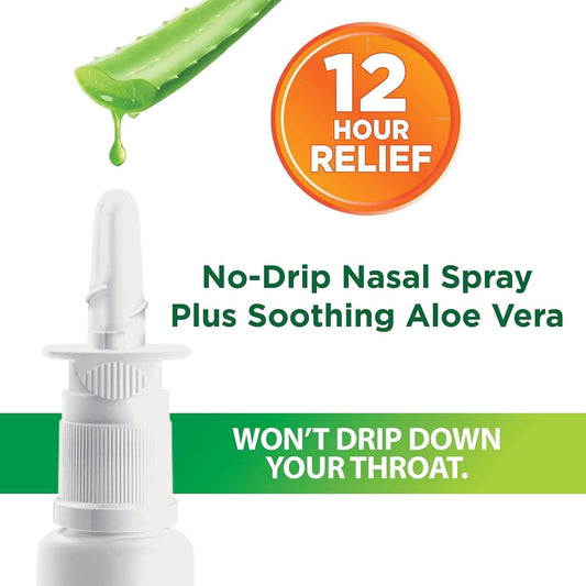 Zicam Extreme Congestion Relief nasal spray dispense demonstrates convenient one-handed application.