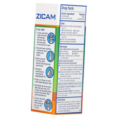 Zicam no-drip liquid formula visual emphasizing mess-free application