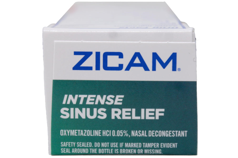 Zicam Intense Sinus Relief office-use image suggests on-the-go convenience
