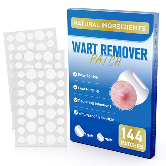 ZIHYO Wart Remover Patches package view, discreet and portable for on-the-go care