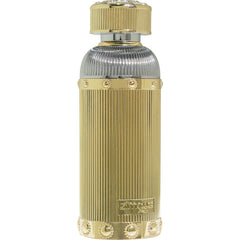 Zimaya Sharaf base notes close-up highlighting amberwood and musk depth