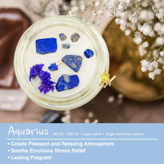 ZincGe Aquarius gift box packaging, minimalist and ready to gift.