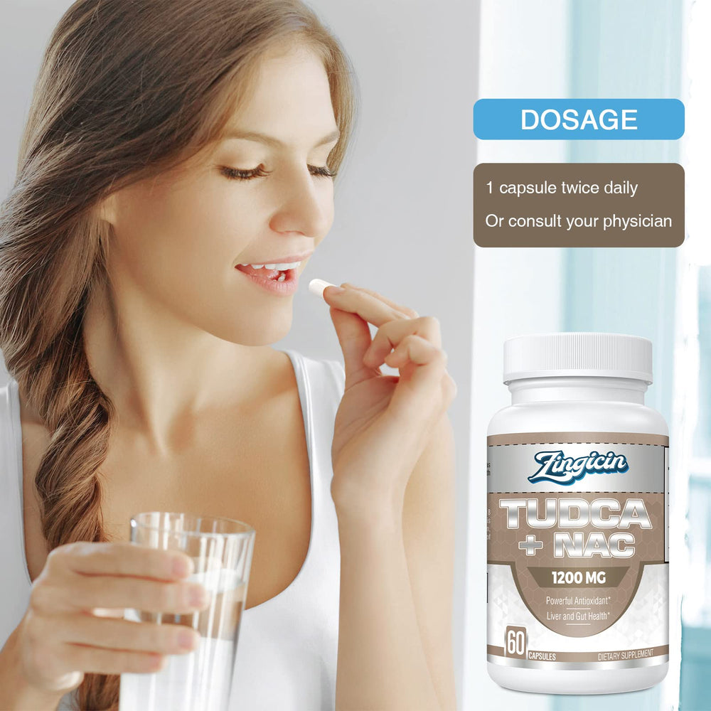 Zingicin Tudca NAC daily-use bottle image for routine wellness
