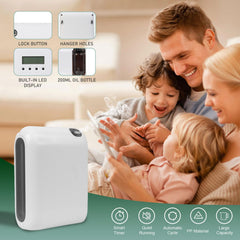 Zinyeme Scent Air Machine Bluetooth control interface for app setup