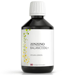 Zinzino BalanceOil+ Vegan Lemon bottle for daily omega-3 routine