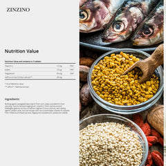 ZINZINO Viva+ tablets close-up showing texture and size for daily intake