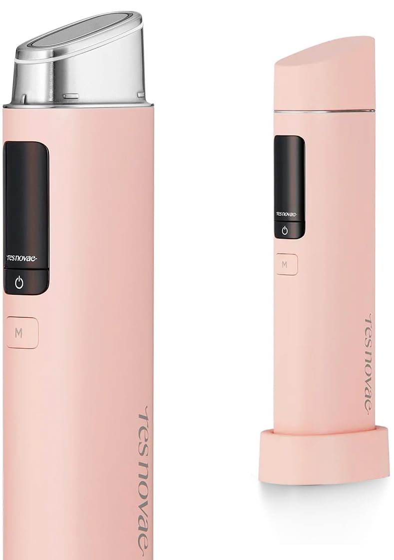 ZIOSTAND RESNOVAE Core Massager front view for at-home skin revitalization.