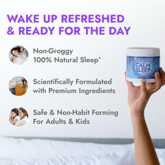 Zipfizz Nightly Calm suitable for adults and kids to promote evening calm.