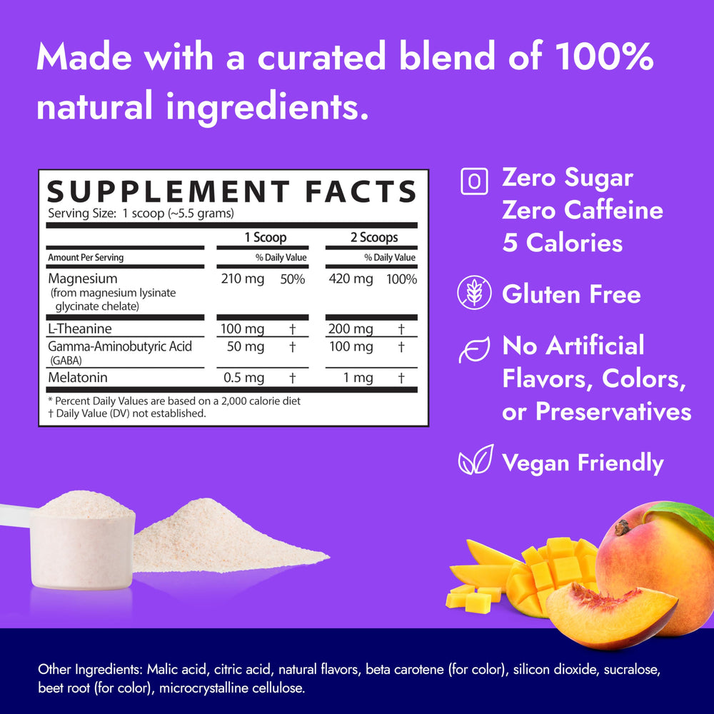 Zipfizz Nightly Calm melatonin and L-theanine blend for gentle rest.