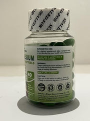 ZIPINKJ Magnesium Glycinate Softgels bottle top view, easy to swallow