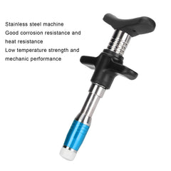ZJchao blue side-view demonstrates a lightweight handheld massager for quick daily use.